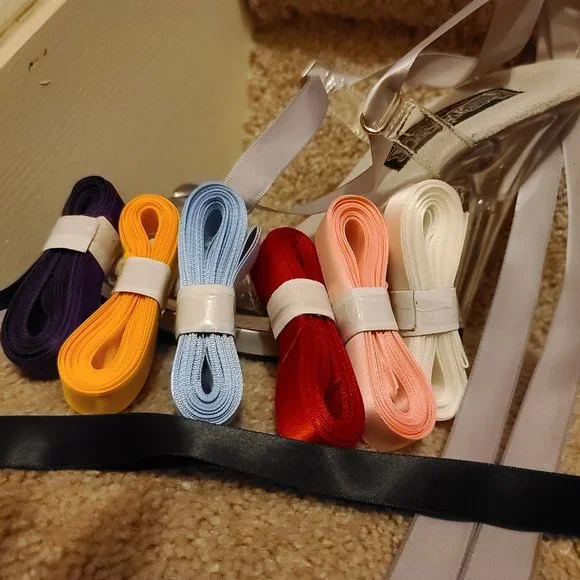 Funtasma Clear Stiletto Heals NIB - Picture 13 of 16